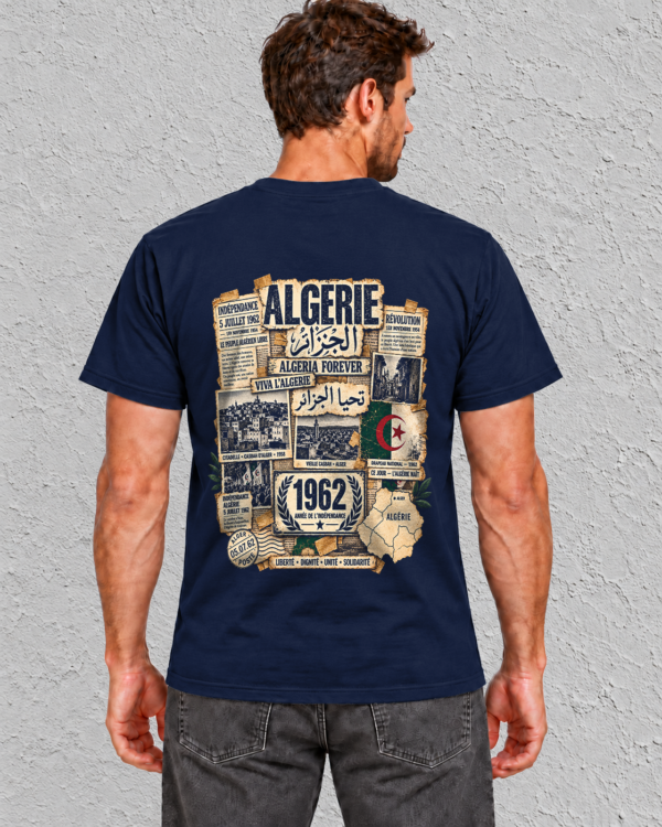 T-shirt Unisexe Algeria Forever – Édition Mémoire