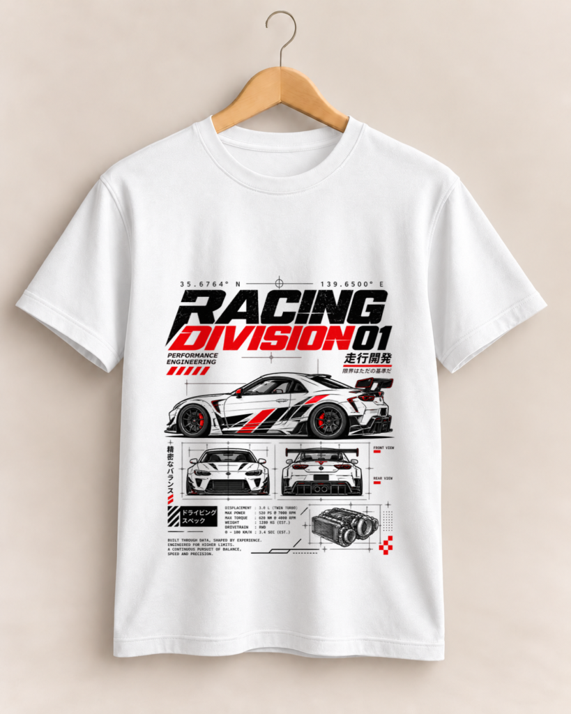 T-shirt Unisexe Racing Division 01 – Performance Engineering