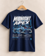 Dos 1 T-shirt Unisexe Midnight Apex – Tokyo Night Racing
