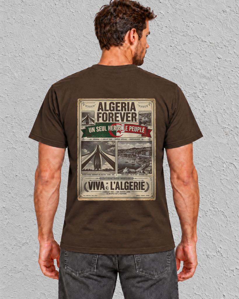 T-shirt Algeria Forever – Édition Héritage